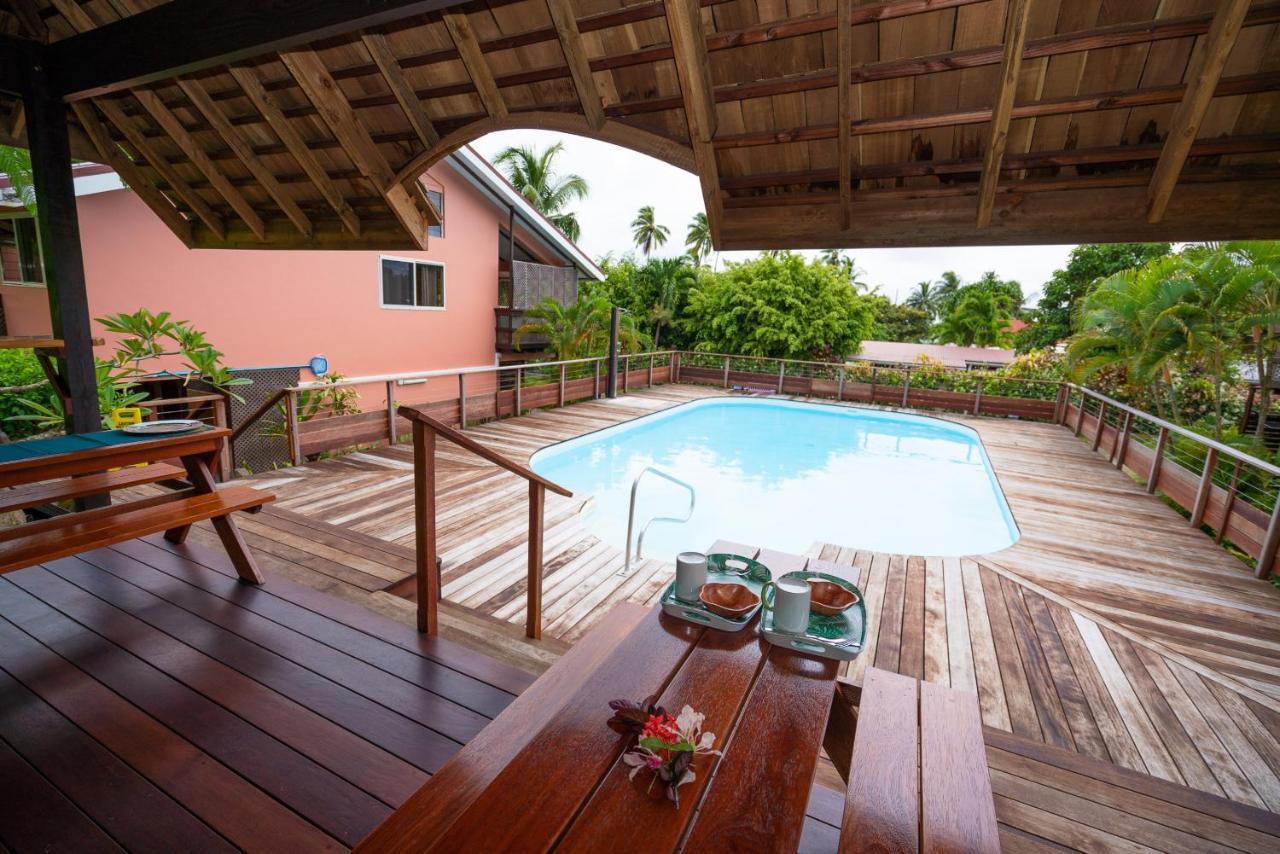 Bora Bora Holiday'S Lodge Eksteriør bilde